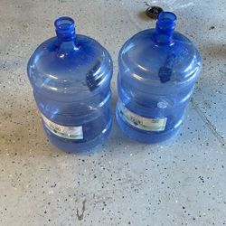 Water Jugs (2) 5gallons Each 