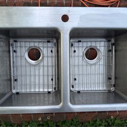 Dual Kitchen sink