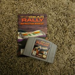 Top Gear Rally N64 $15