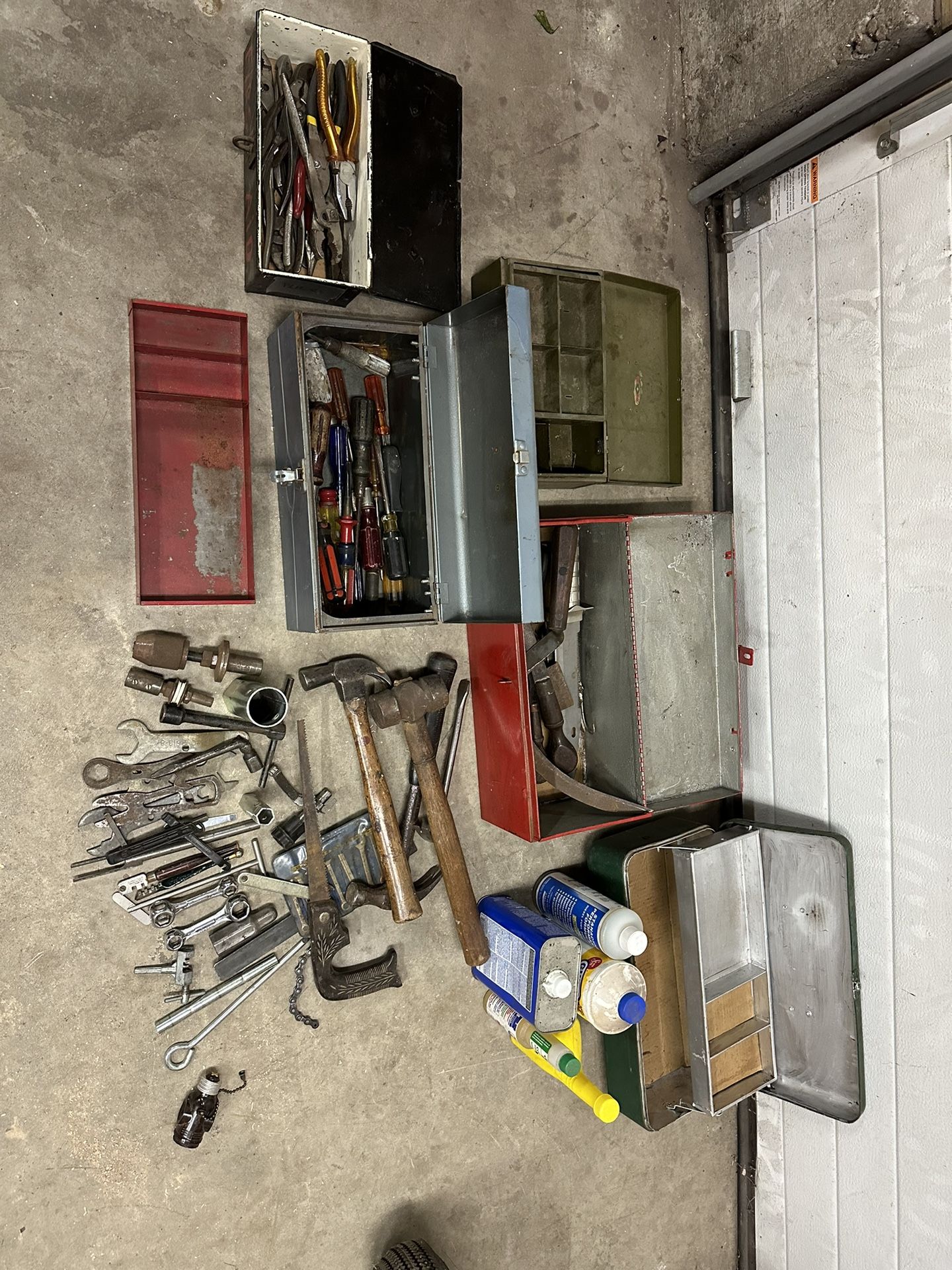 Random Tools And Boxes