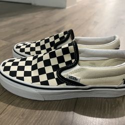 Vans Checkerboard Slip Ons