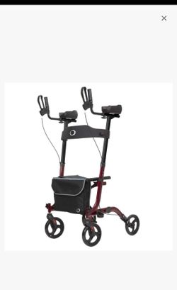 Rollator Standup walker With Brakes