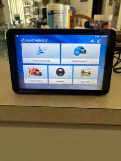 Rand McNally 8 inch Trucker GPS with dashcam