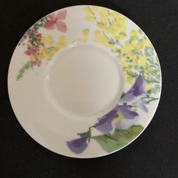 Fine China Floral Saucer