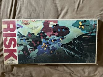 Vintage Risk Parker Brothers Board Game 1975