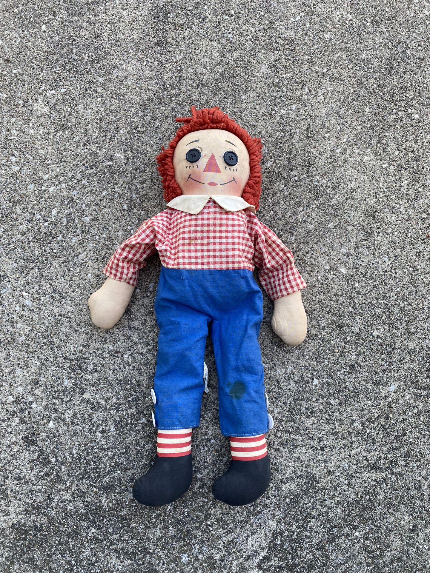 Vintage Raggedy Andy Doll