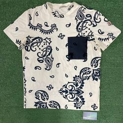 Moncler Bandana paisley tee