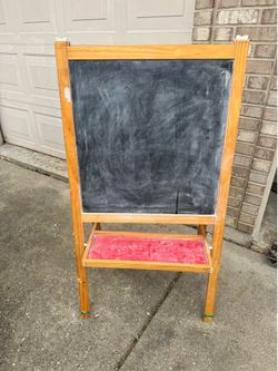 Kids dry erase board chalkboard