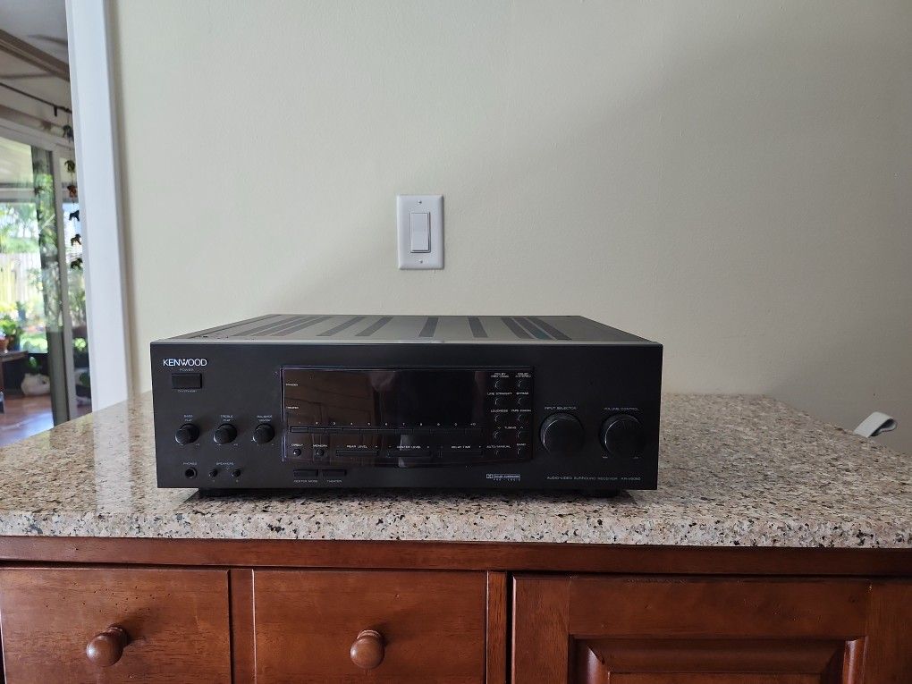 Kenwood KR-V 6080 AV Receiver - Tested 