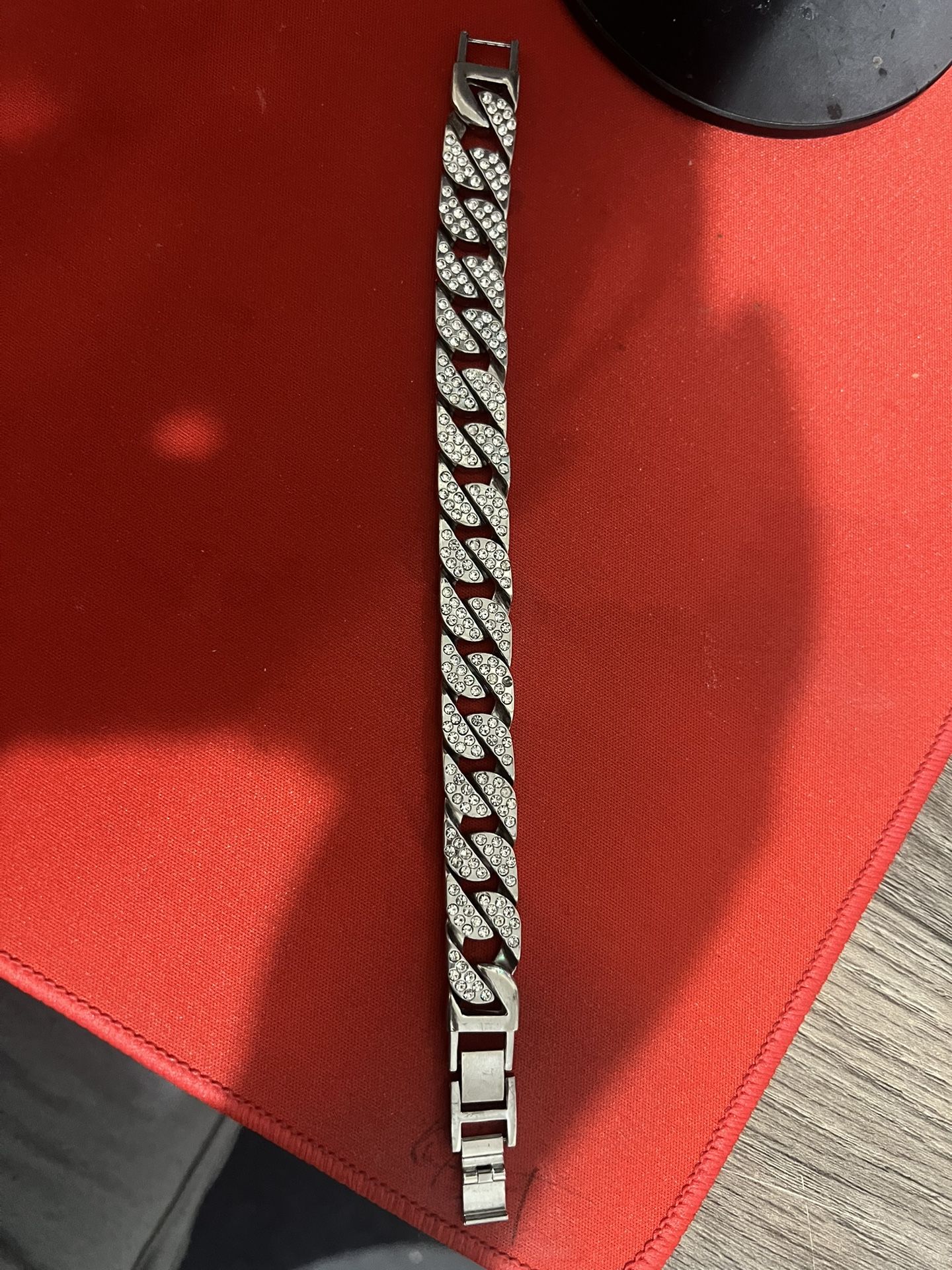 Silver Diamond Bracelet