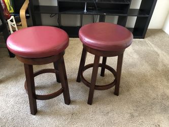 Two bar stools