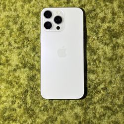 iPhone 16 Pro Max | 256GB | White Titanium | Factory Unlocked