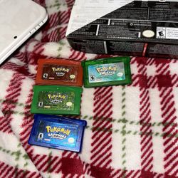 Pokemon Emerald, Sapphire,  Leaf Green, Fire Red Gameboy Advance