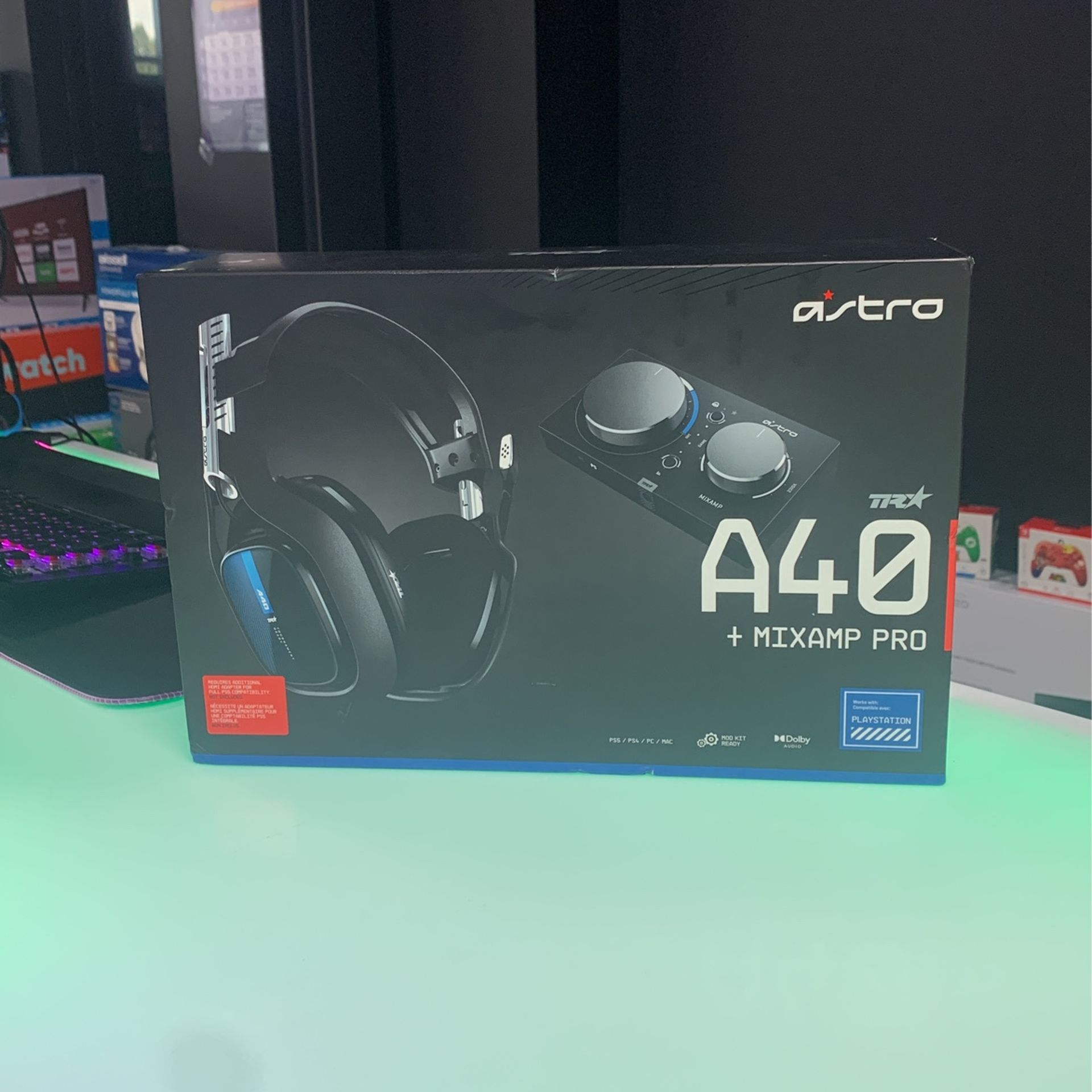 Astro A40 TR Gaming Headset MixAMP Pro Brand New