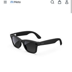 Ray-Ban Meta Wayfarer (Gen 1) Sunglasses (Frame: Matte Black / Lens: Gradient Graphite Polarized) Brand New in Box 