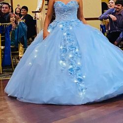 Light Up Quinceanera Dress