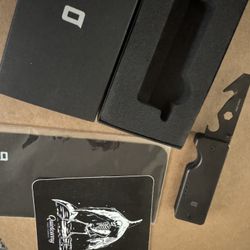 Quiet Carry Multitool Black Titanium Keychain Organizer 