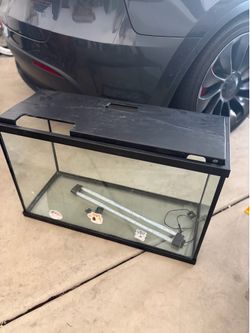 Glass Terrarium for Rodents, Reptiles, etc