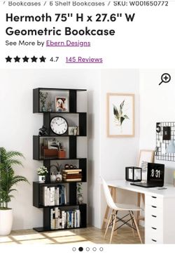 New In The Box! Modern Bookcase