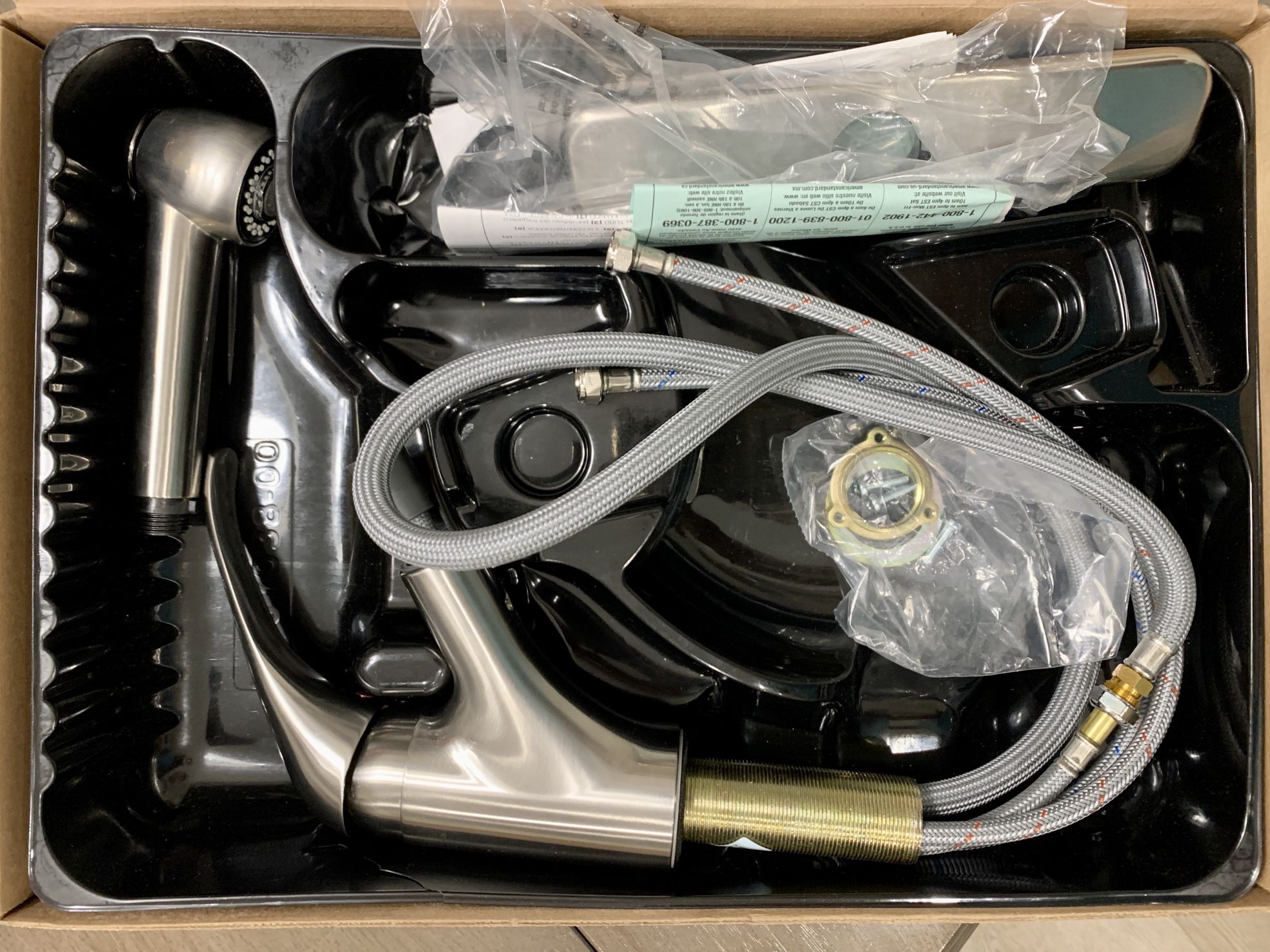 American Standard Pull-Out Kitchen Faucet - Stainless Steel