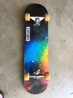 Chiyuan Complete Skateboard Galaxy Graphic