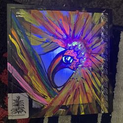 Smokin Hot Chk Magnet Of All Type Chi’s Rock Michelle Angels With Glow Halos Original Art Painted Cigar Boxes & Custom Over Nite Orders one Of A Kind 