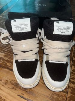 Amiri ma-1 black,white size 10