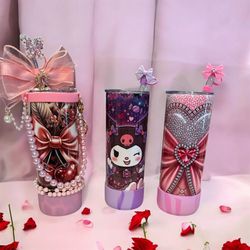 Beautifully Decorated Tumblers
