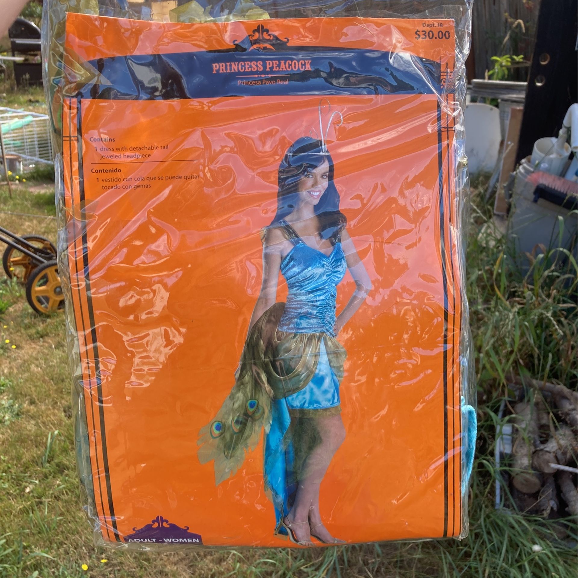 Princess Peacock Adult Costume