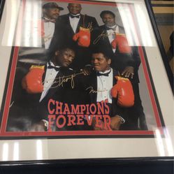 Signed champions forever photo