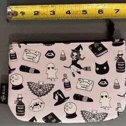 Makeup Bag Witch Cat Potion Ghost just $5 