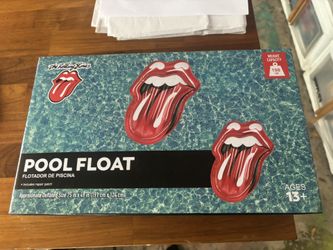 Rolling Stones Pool Float NEW