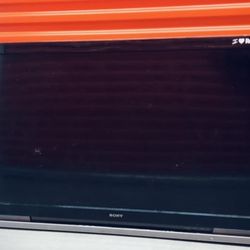52 inch Sony LED TV with wall bracket attached