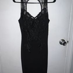 Little Black Dress With Lace