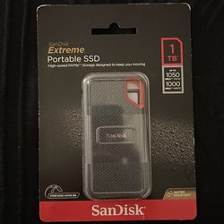 Sandisk Extreme portable ssd 1tb