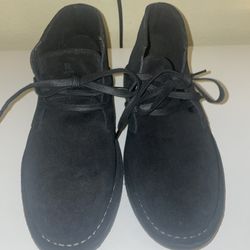 Mens Reserved Footwear Leather Suede Chukka Boots