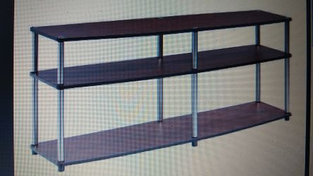 Convenience Concepts 3 Tier TV Stand, Black Cherry