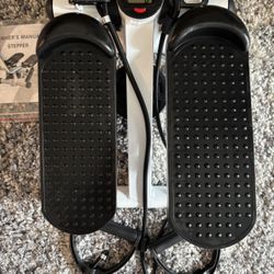 Mini Stepper with Resistance Bands - 360LBS Weight Capacity