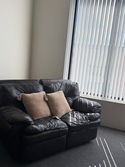 Black couch