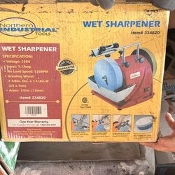 Wet sharpener