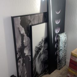 Black And White Art Set