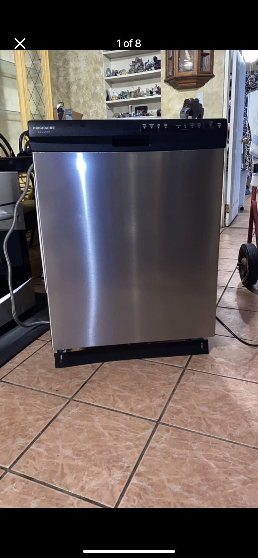 Frigidaire Gallery Black And Stainless Dishwasher 