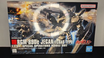 HGUC RGM-89De Jegan ECOAS Type 1/144 Scale Bandai Model Kit Mobile Suit Gundam