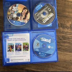 4 Ps4 Games 