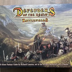Defenders Of The Realm Battlefields Board Game.