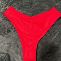 XL red Bikini Bottom