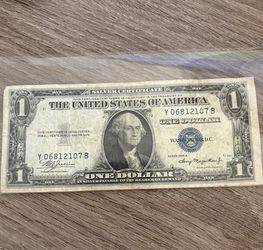 $1 silver certificate