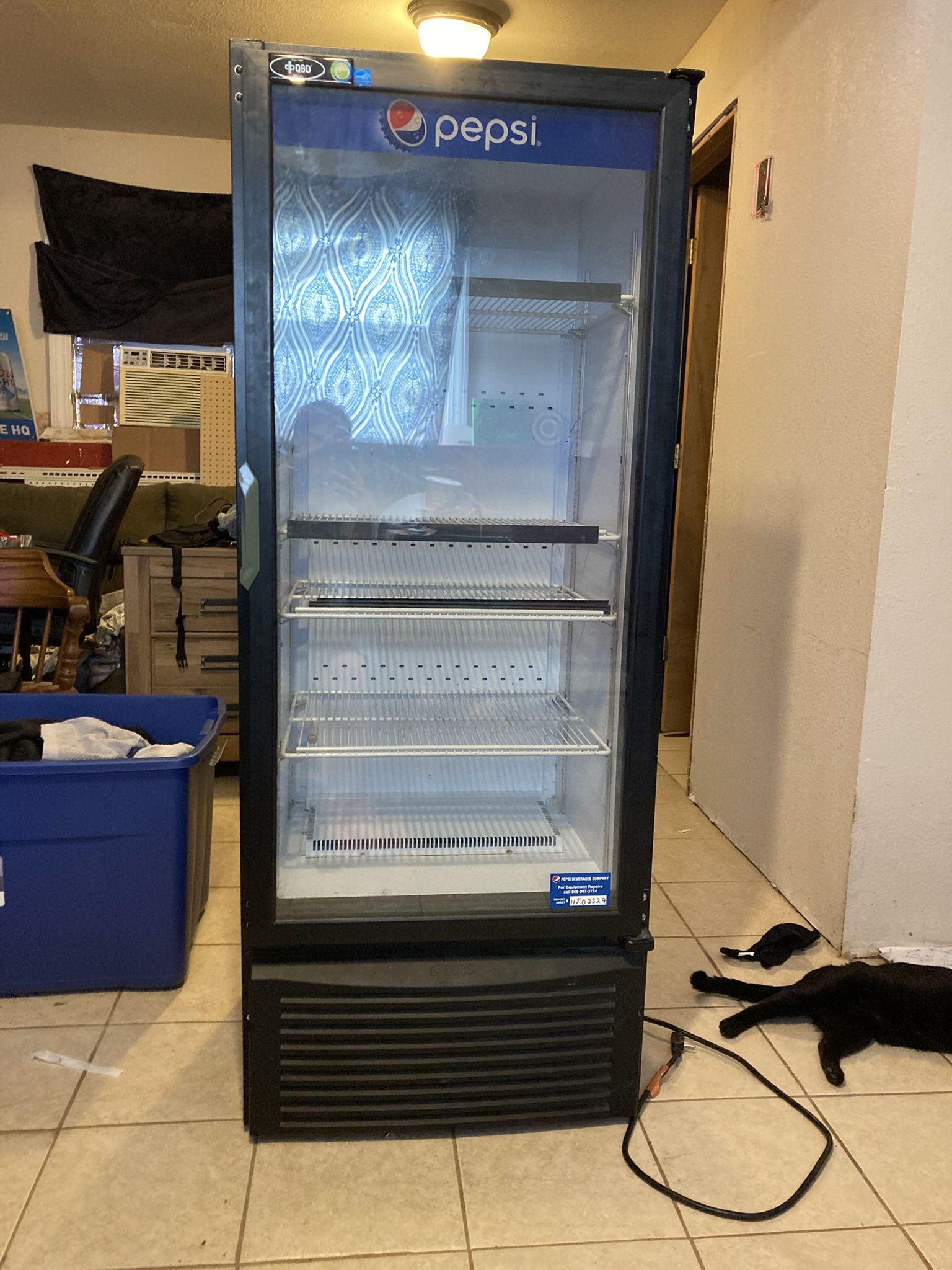 5ft Pepsi Fridge