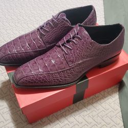 Purple Dress Shoe sz 11 $45