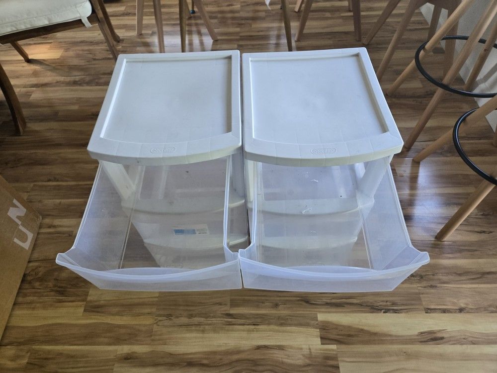 Plastic Drawer Towers